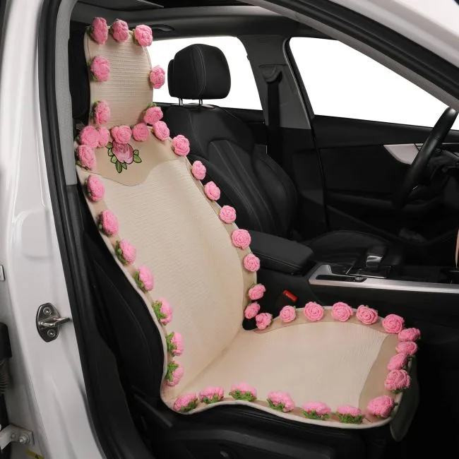 Ford Expedition Custaura Floral Blossom Car Seat Cover - Image 3
